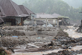 Indonesia Extreme Weather Landslides