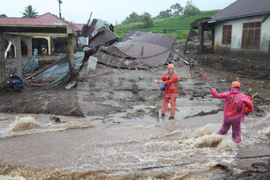 Indonesia Extreme Weather Landslides