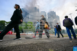 ФНА: пожар Хонконг