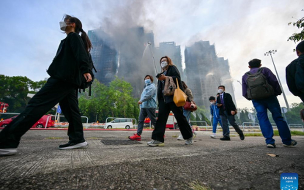 ФНА: пожар Хонконг