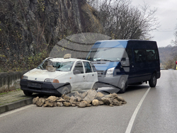 Ловеч - Единна спасителна система при верижна катастрофа - учение