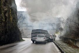 Ловеч - Единна спасителна система при верижна катастрофа - учение