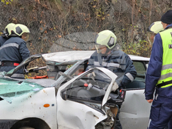 Ловеч - Единна спасителна система при верижна катастрофа - учение