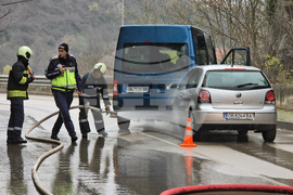 Ловеч - Единна спасителна система при верижна катастрофа - учение