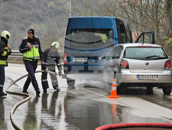 Ловеч - Единна спасителна система при верижна катастрофа - учение
