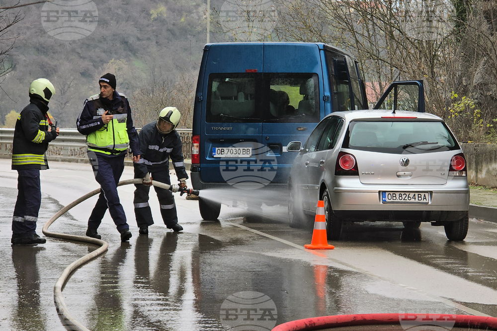 Ловеч - Единна спасителна система при верижна катастрофа - учение