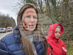 Ловеч - Единна спасителна система при верижна катастрофа - учение