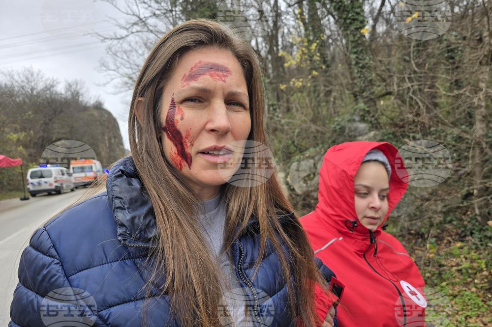 Ловеч - Единна спасителна система при верижна катастрофа - учение