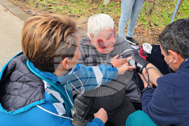 Ловеч - Единна спасителна система при верижна катастрофа - учение