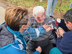 Ловеч - Единна спасителна система при верижна катастрофа - учение