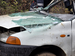 Ловеч - Единна спасителна система при верижна катастрофа - учение