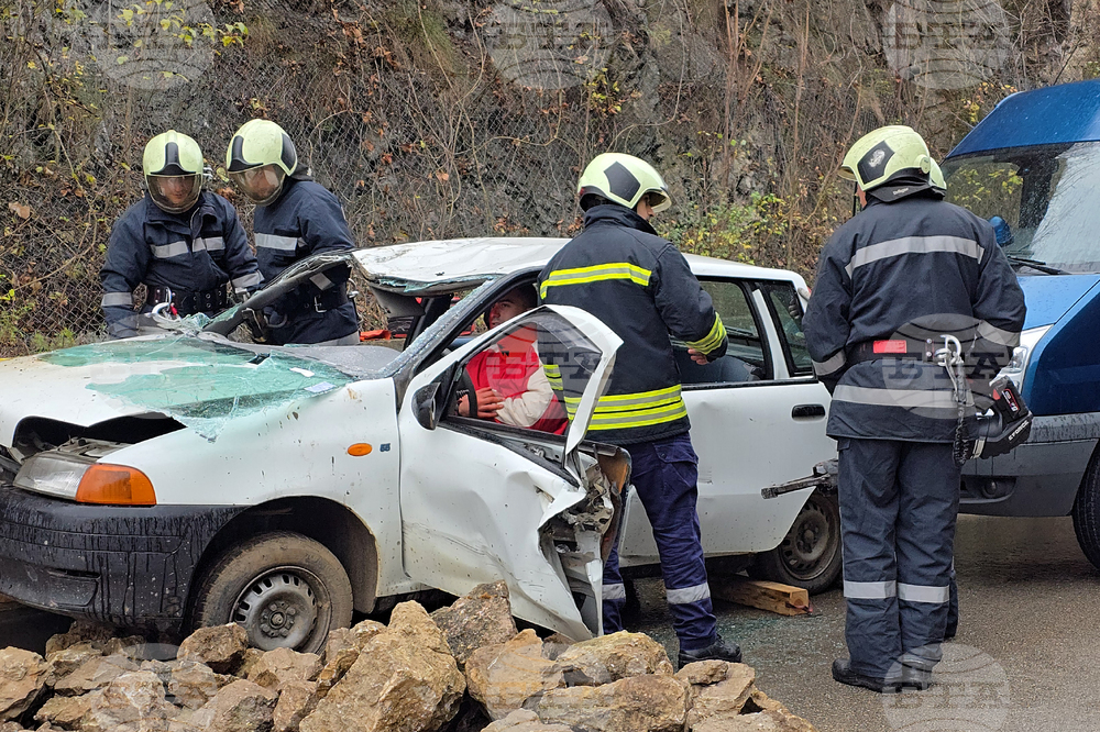 Ловеч - Единна спасителна система при верижна катастрофа - учение