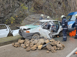 Ловеч - Единна спасителна система при верижна катастрофа - учение