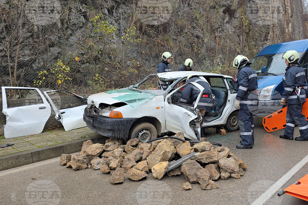 Ловеч - Единна спасителна система при верижна катастрофа - учение
