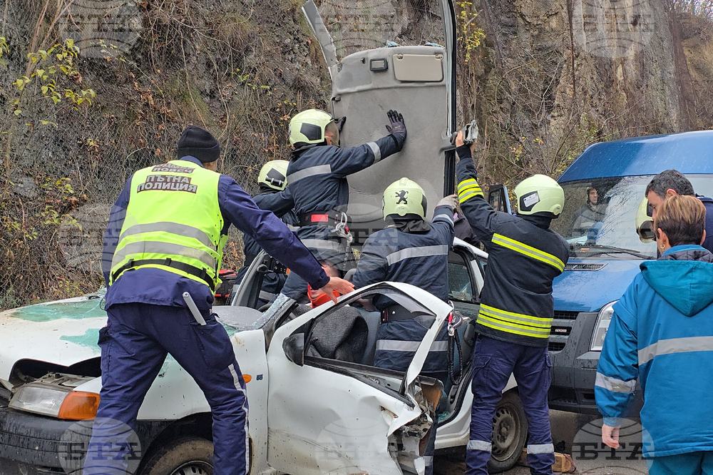 Ловеч - Единна спасителна система при верижна катастрофа - учение