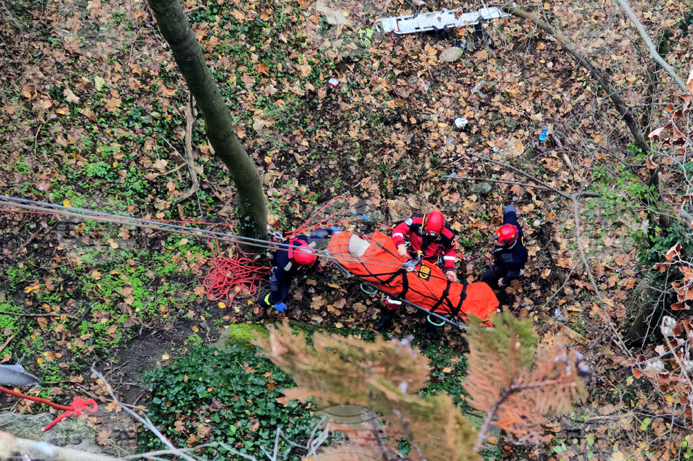 Ловеч - Единна спасителна система при верижна катастрофа - учение