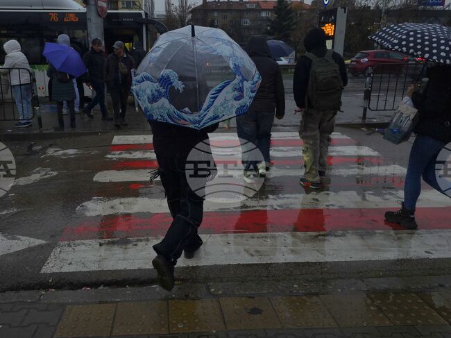 Столица - дъждовно време