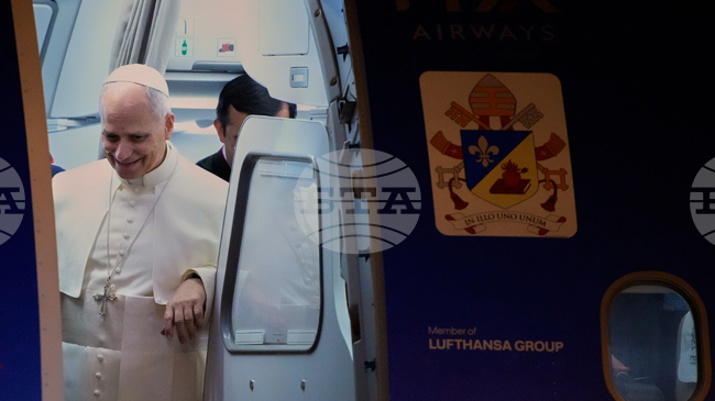 Папа Лъв Четиринадесети ще пристигне днес в Ливан, където ще отправи призив за мир