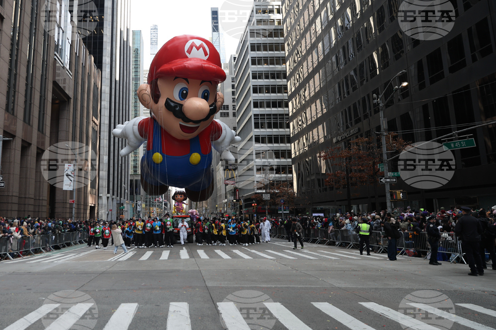 APTOPIX Macy's Thanksgiving Day Parade