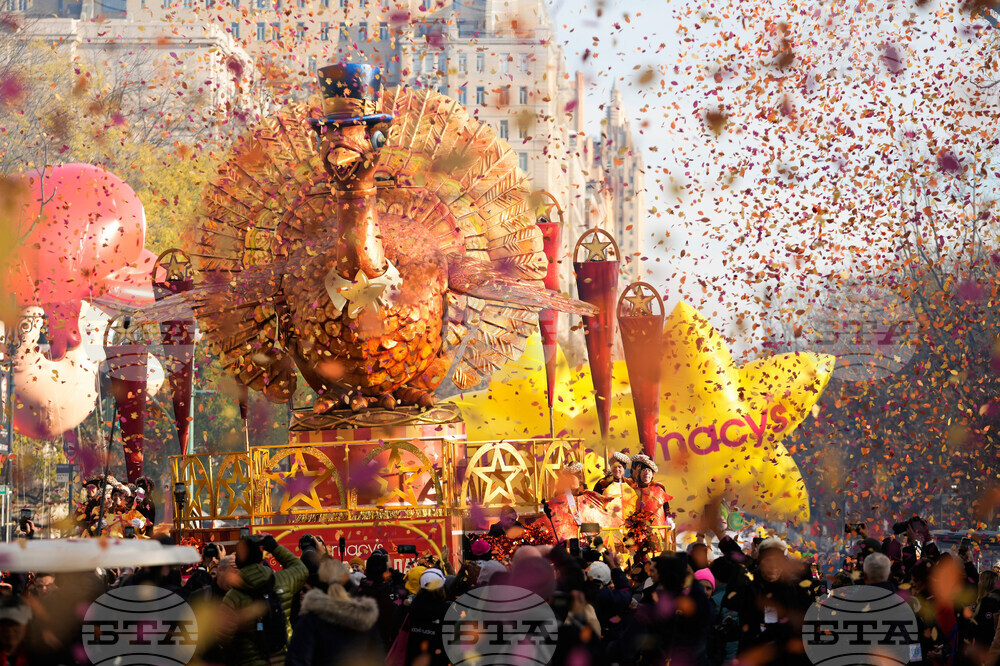 APTOPIX Macy's Thanksgiving Parade