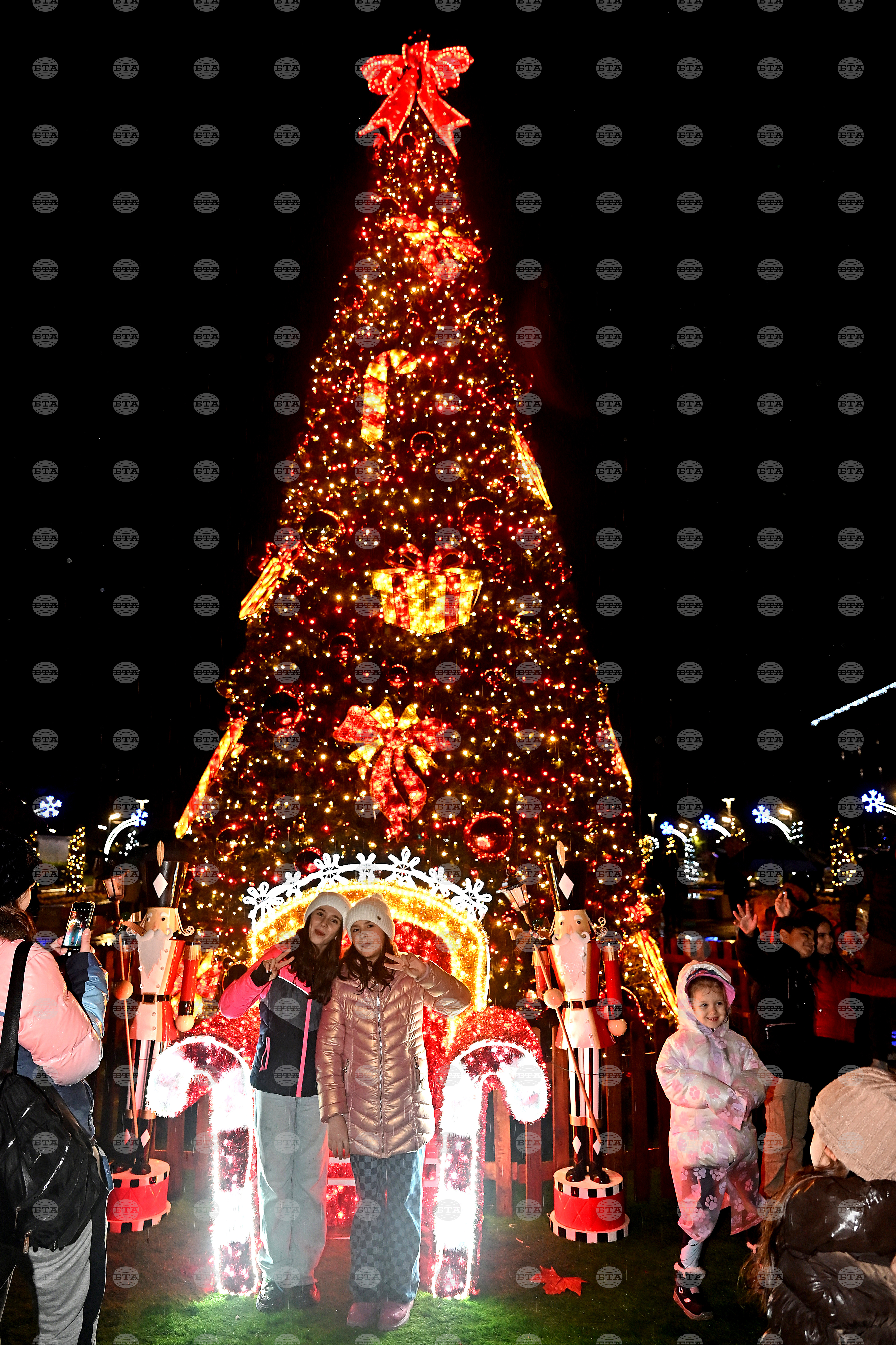 Монтана - коледна елха - тържество