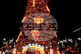 Монтана - коледна елха - тържество