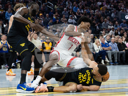 Rockets Warriors Basketball