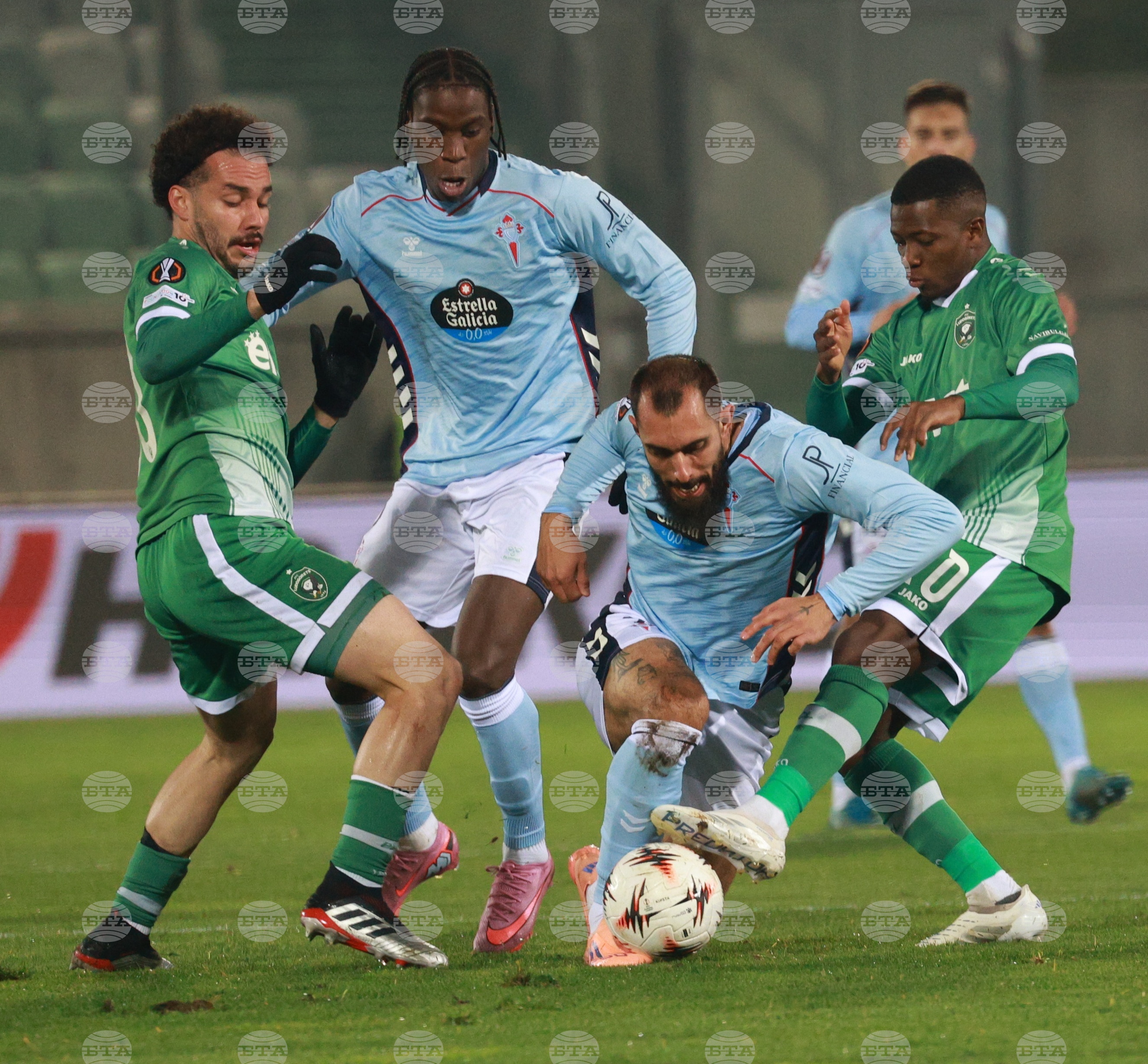 Разград - футбол - Лига Европа - Лудогорец и Селта Виго