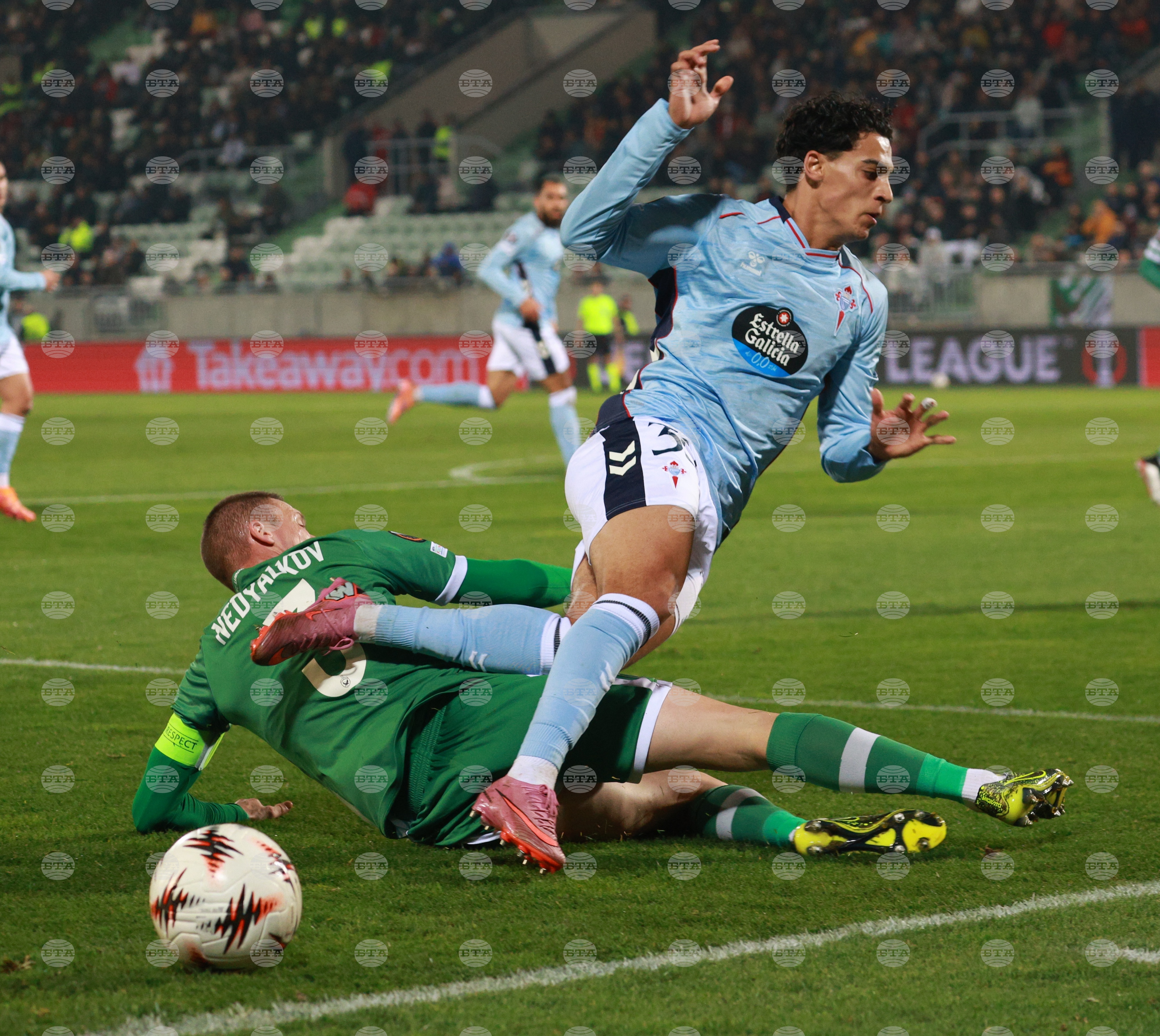 Разград - футбол - Лига Европа - Лудогорец и Селта Виго