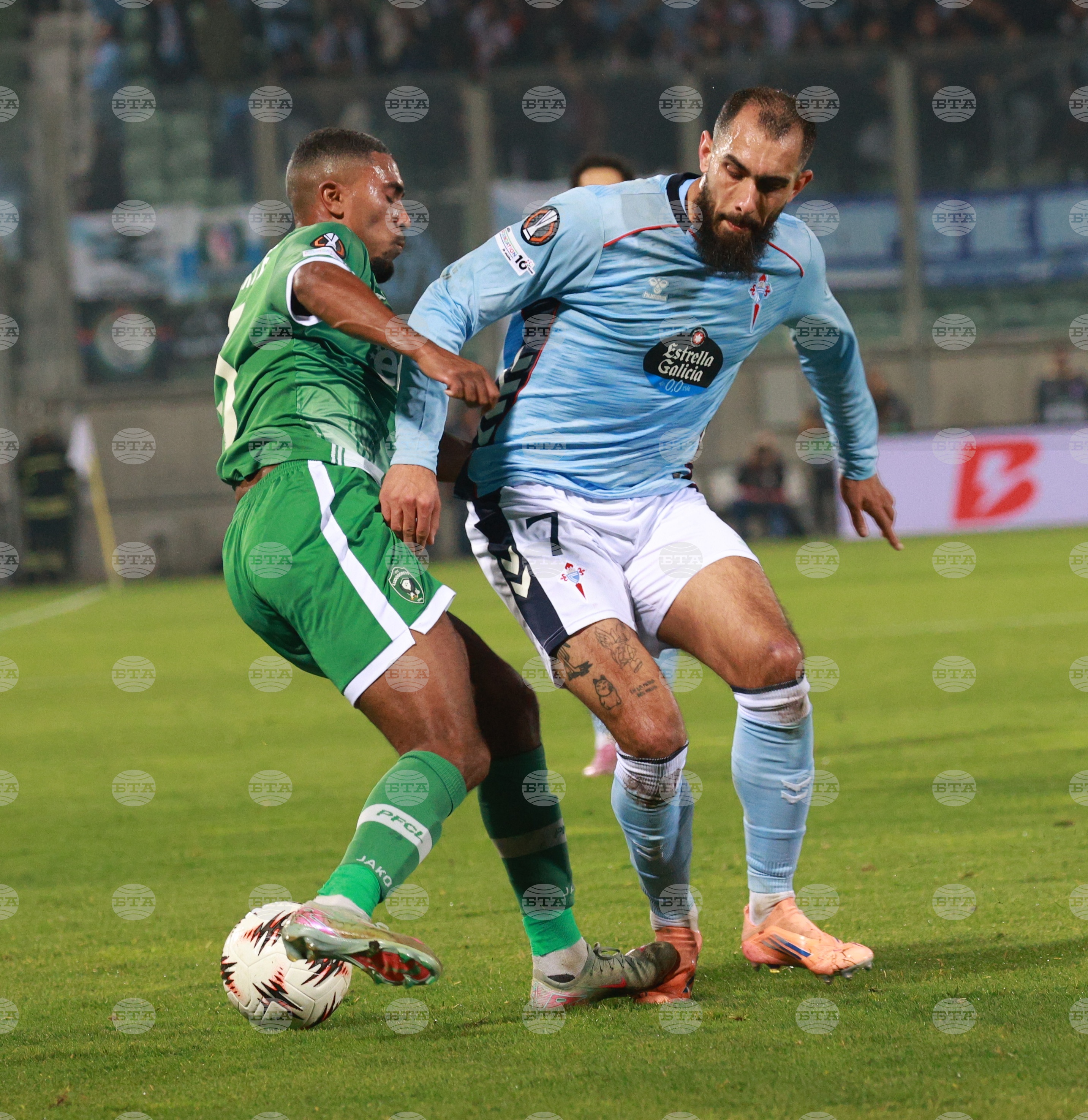 Разград - футбол - Лига Европа - Лудогорец и Селта Виго