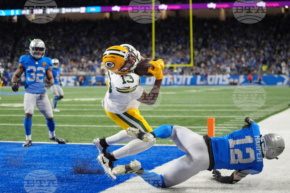APTOPIX Packers Lions Football