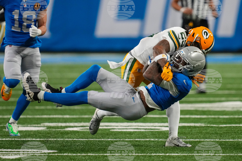 APTOPIX Packers Lions Football