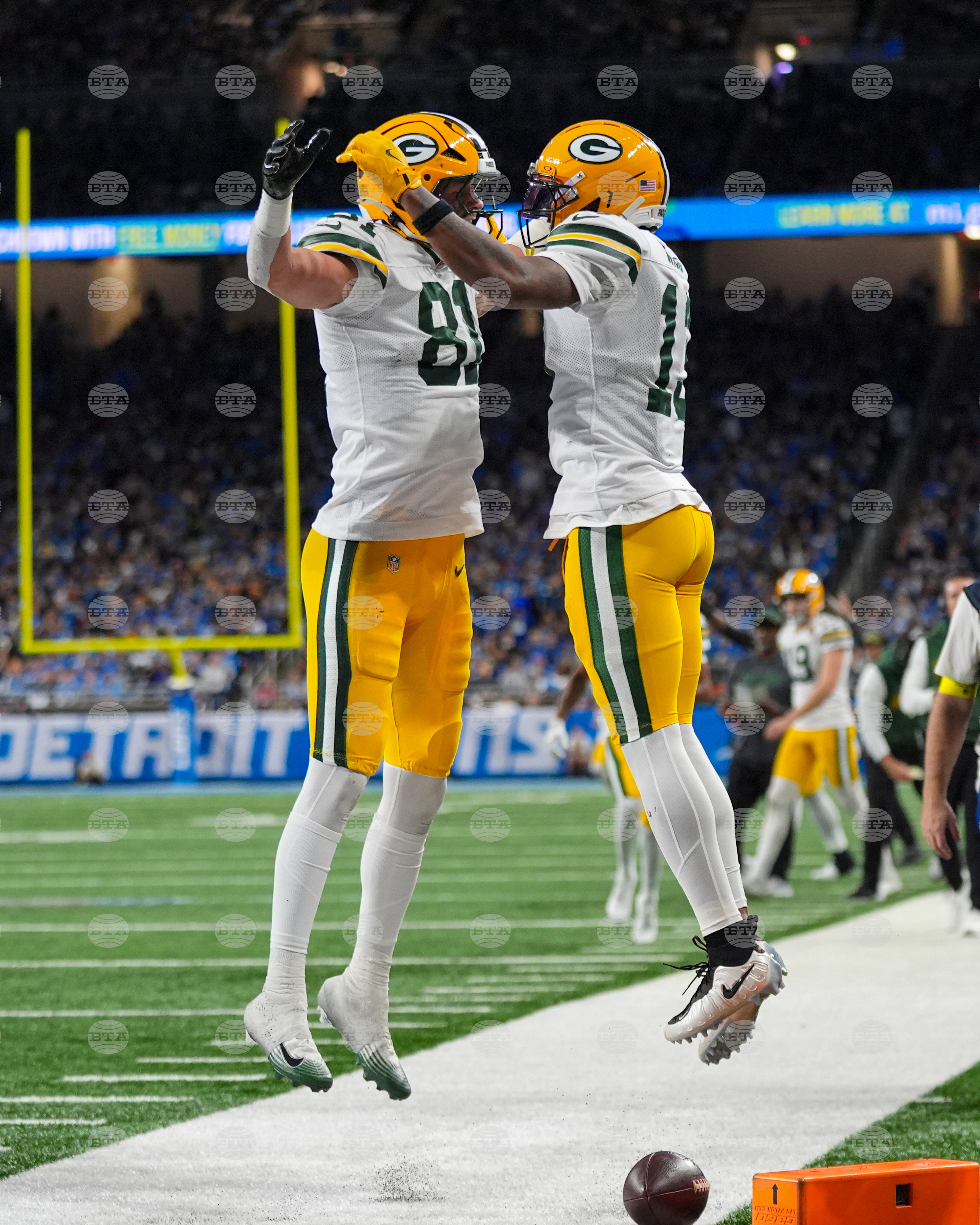 Packers Lions Football