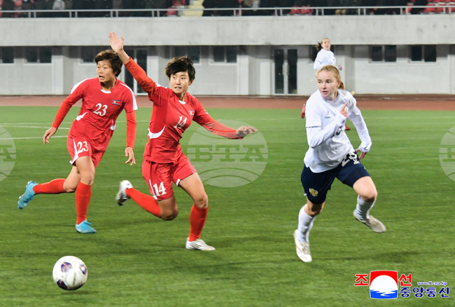 North Korea Russia Soccer