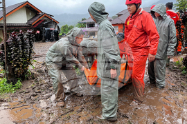 Indonesia Extreme Weather Landslides