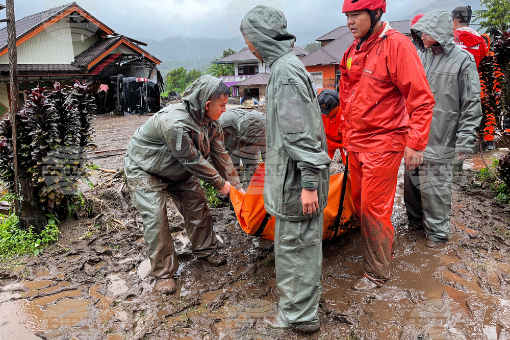 Indonesia Extreme Weather Landslides