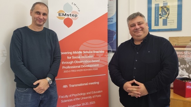 Преподаватели от Стопанска академия „Димитър А. Ценов“ - Свищов участваха в международна среща по проект в Португалия