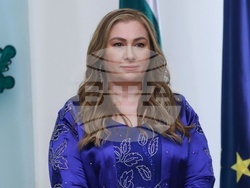 Румен Радев - Лина Омар - награждаване