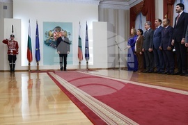 Румен Радев - Лина Омар - награждаване