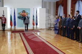 Румен Радев - Лина Омар - награждаване