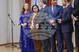 Румен Радев - Лина Омар - награждаване