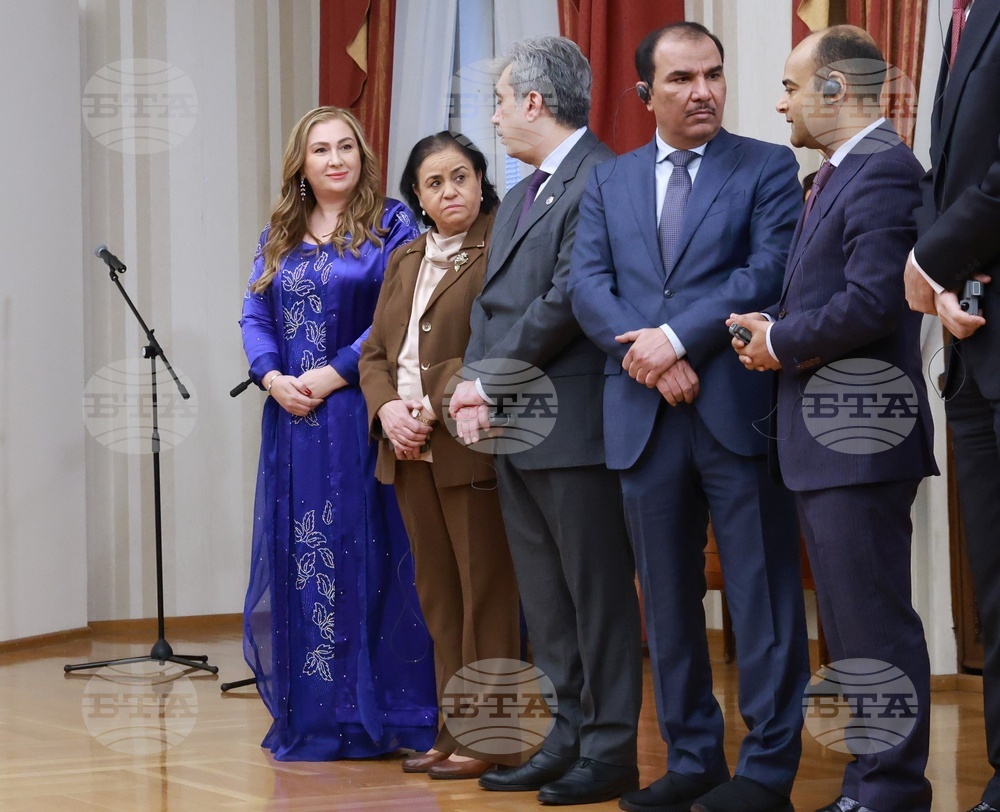 Румен Радев - Лина Омар - награждаване