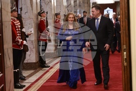 Румен Радев - Лина Омар - награждаване