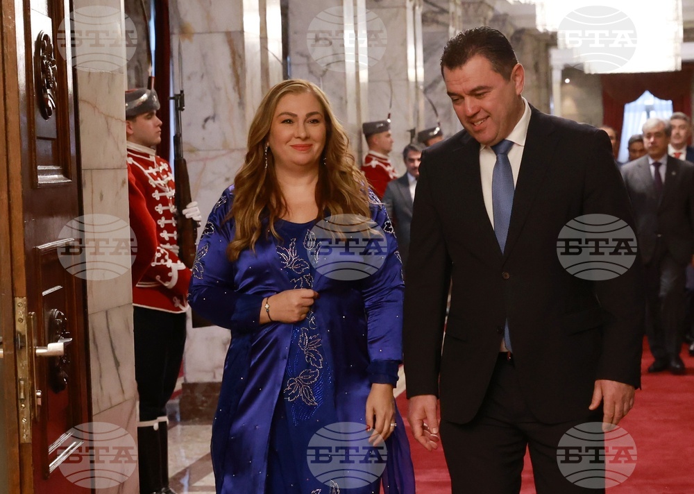 Румен Радев - Лина Омар - награждаване