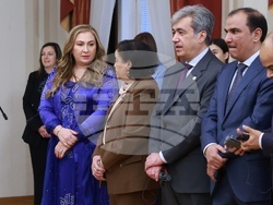 Румен Радев - Лина Омар - награждаване