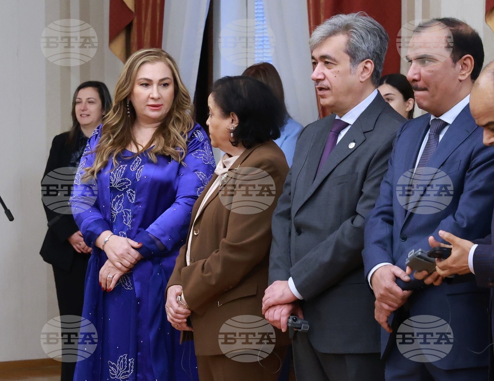 Румен Радев - Лина Омар - награждаване