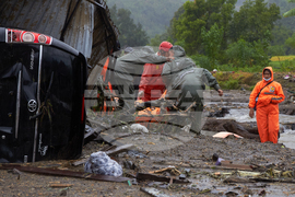 Indonesia Extreme Weather Landslides