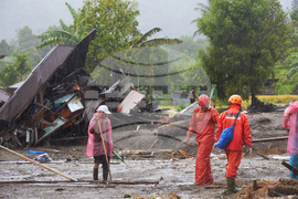 Indonesia Extreme Weather Landslides