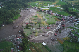 Indonesia Extreme Weather Landslides