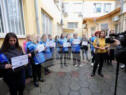 Бургас - Дирекция "Социално подпомагане" - протест